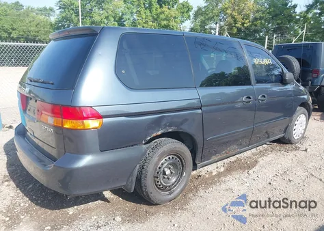 2004 Honda Odyssey Lx from USA, damaged, VIN 5FNRL18504B126077